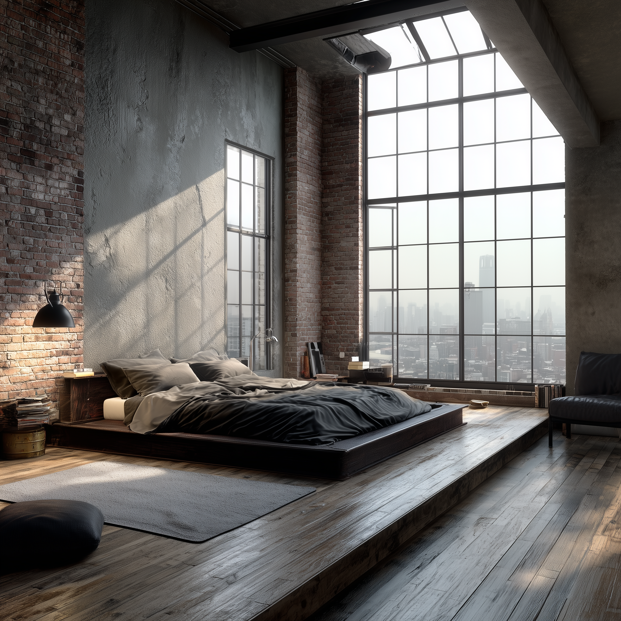 Industrial Bedroom